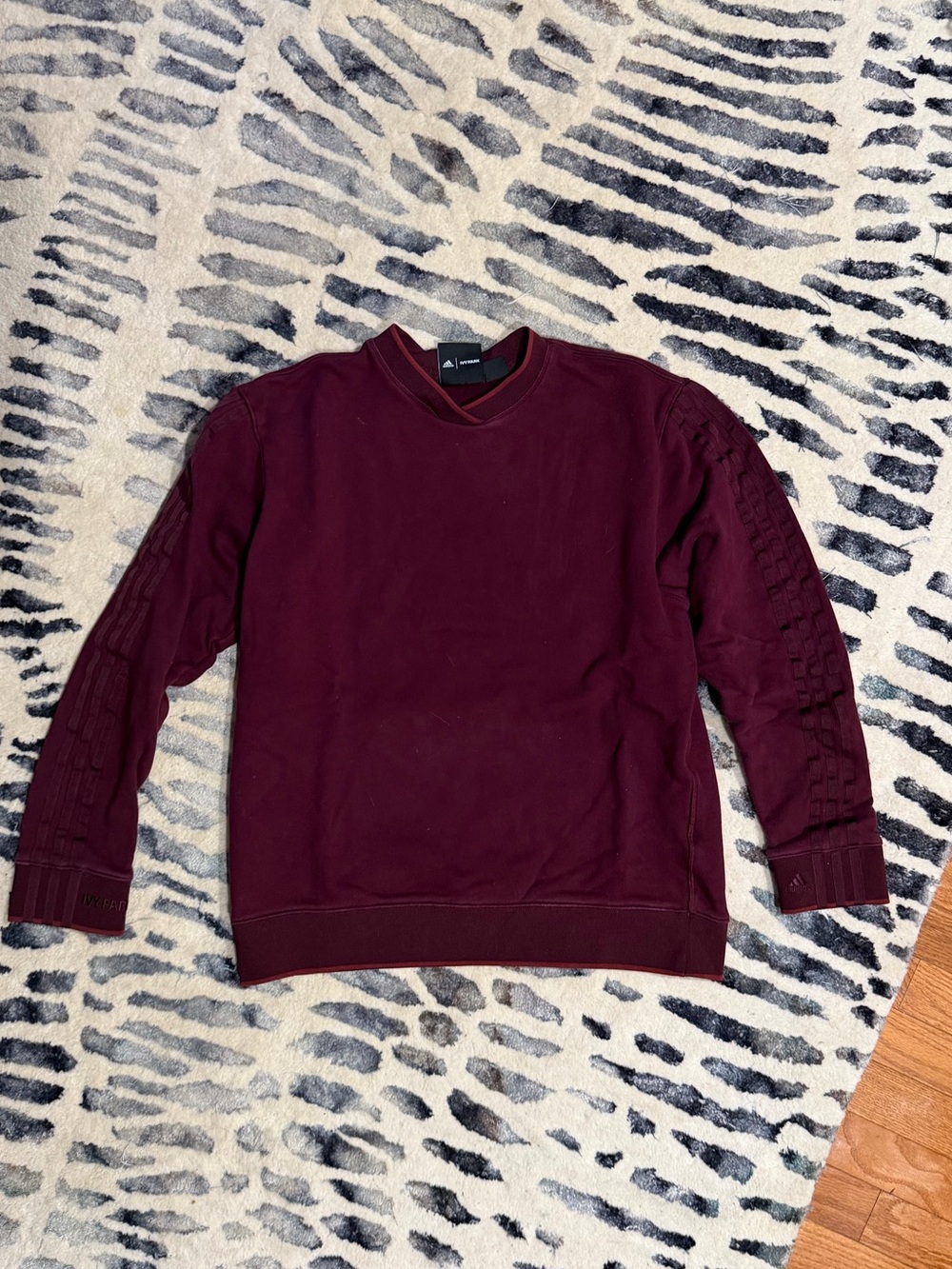 Adidas x IVY PARK Maroon Crewneck Sweatshirt